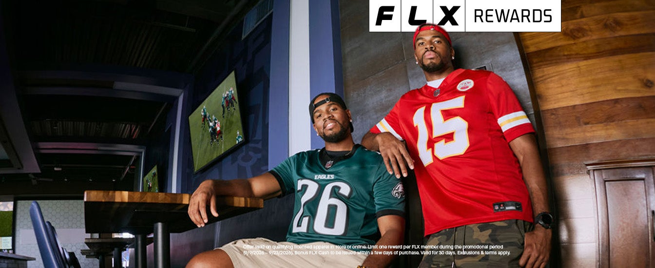 Buy an NFL jersey, get $20 bonus FLX cash