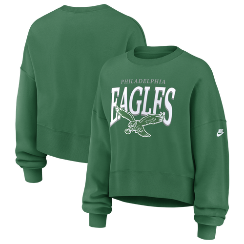 Nike NFL Eagles Crew - Women's - Green