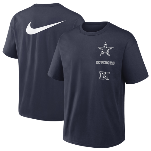 Nike Cowboys Primetime Short Sleeve T-Shirt - Navy
