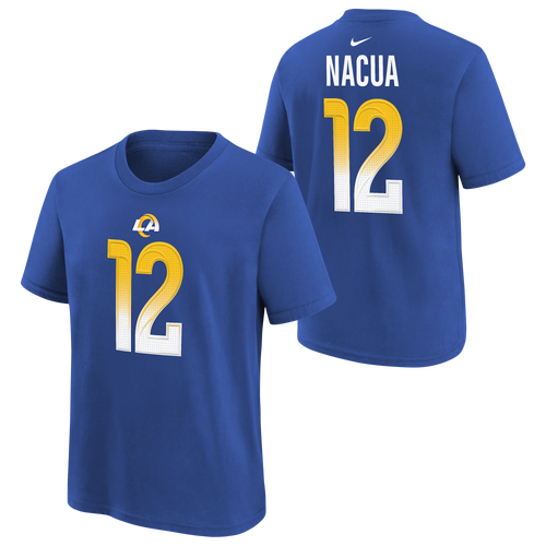 Nike NFL Name & Number Short Sleeve T-Shirt - Blue