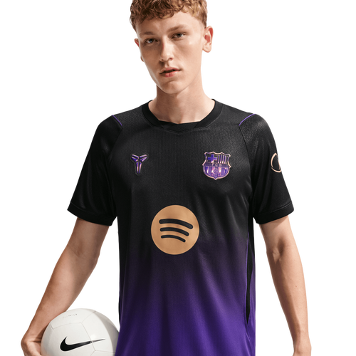 Nike FCB Dri-FIT Short Sleeve Stadium Away Jersey - Black/Purple