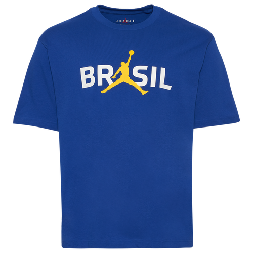 Jordan Brasil Short Sleeve T-Shirt - Old Royal/Old Royal