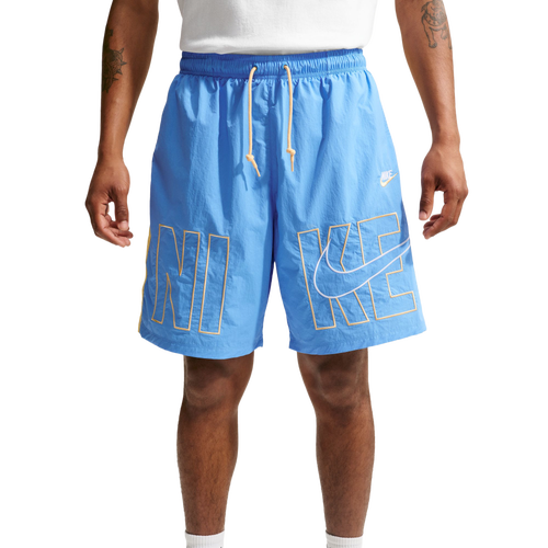 Nike Club Sport Block3 Shorts - University Blue/White