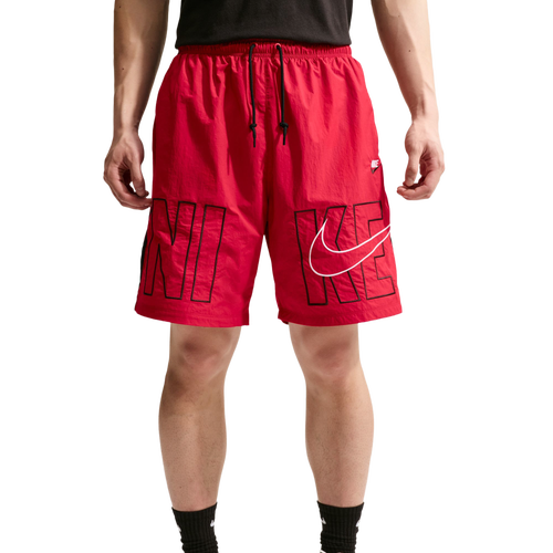 Nike Club Sport Block3 Shorts - Gym Red/Black